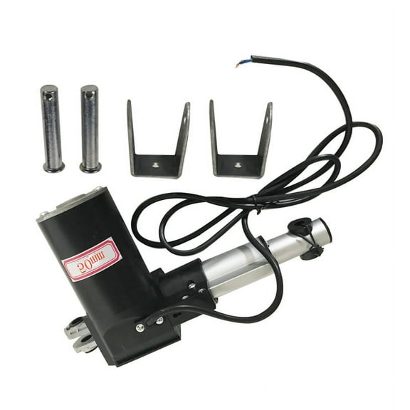 INTSUPERMAI 1.96" Linear Actuator Controller Stroke 24V DC Electric Linear Motor Auto Telescopic Rod Linear Motion 6000N