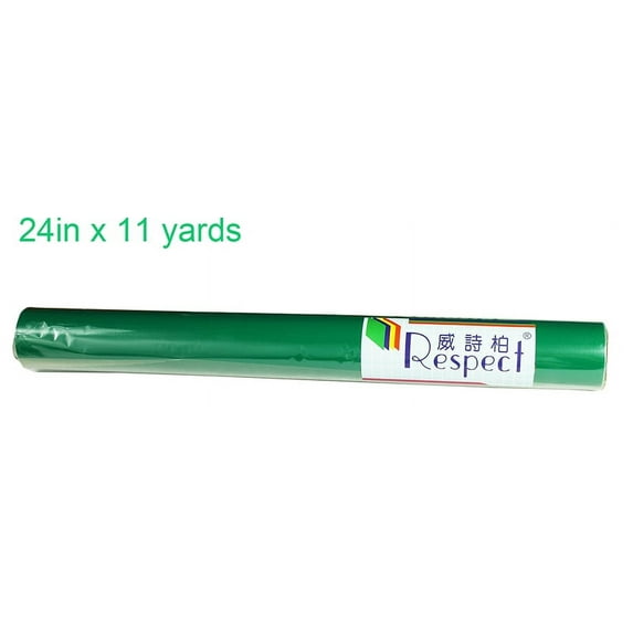 INTSUPERMAI 1 Roll Green Luxury Car Matte Vinyl Instant Paste Wrap Sticker