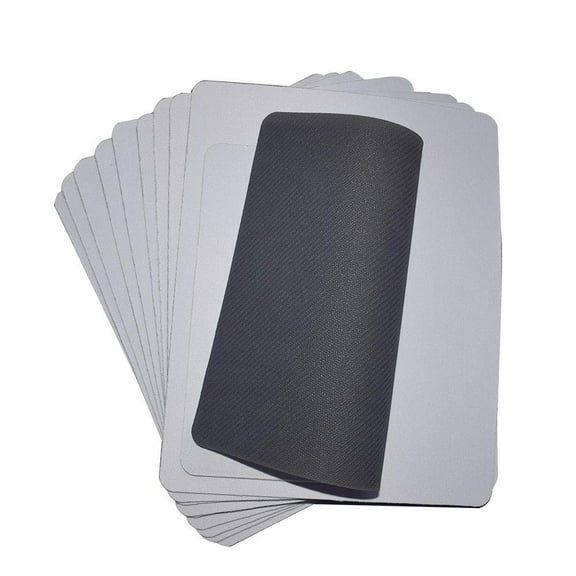 INTSUPERMAI 10pcs Blank Mouse Pad Heat Press Printing Crafts for Sublimation INK Transfer