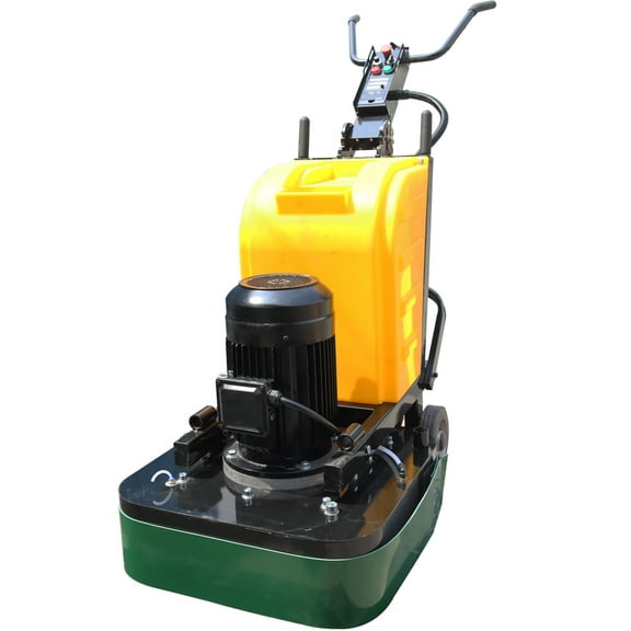INTSUPERMAI 12 Heads Concrete Floor Grinding Machine 630mm Terrazzo Construction Cement Polisher