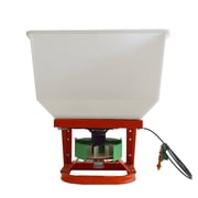 INTSUPERMAI 12V ATV Broadcast Spreader for Seed Fertilizer Load 265lbs