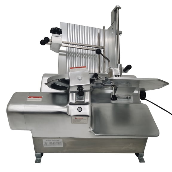 INTSUPERMAI 13 Inch Automatic Frozen Meat Slicer Frozen Beef Slicing Machine
