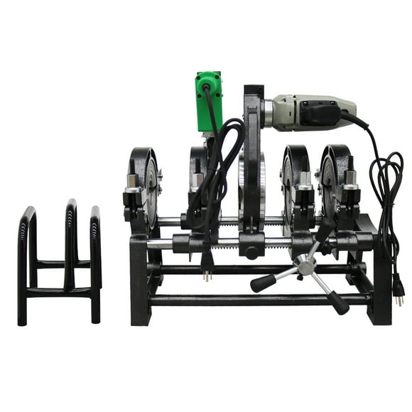 INTSUPERMAI 2.48"-6.30" Electric Pipe Butt Fusion Welder 4 Clamps Tube Melting Machine with Digital display Heater for PE PP PB PVDF Pipe