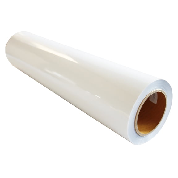 INTSUPERMAI 20"*1 Yard White PU Vinyl for T-Shirt DIY Heat Press Transfer HTV Cutting Plotter Craft