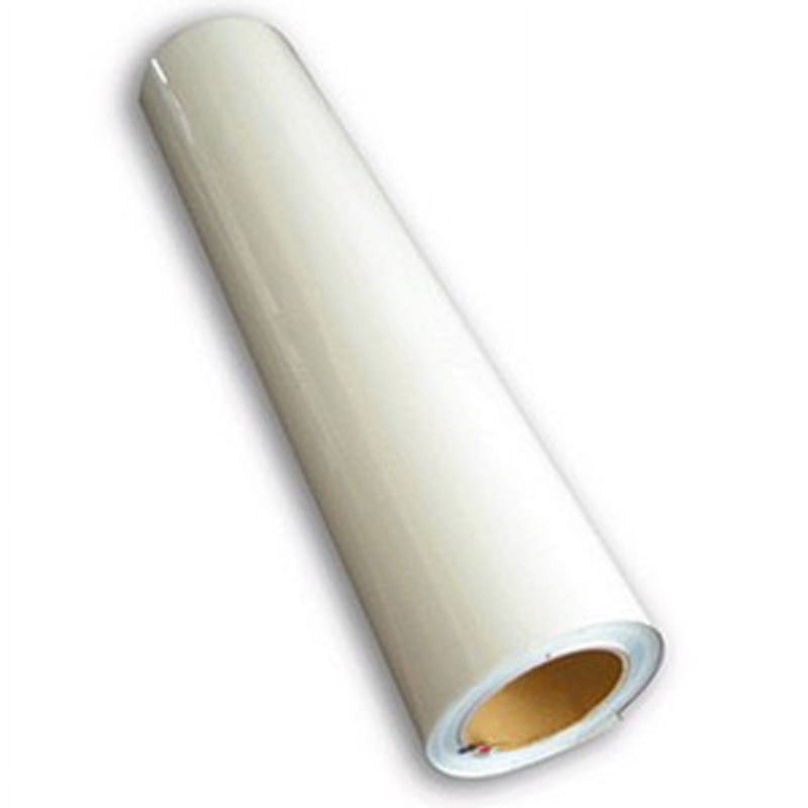 INTSUPERMAI 20"*5 Yards White PU Vinyl for T-Shirt DIY Heat Press Transfer HTV Cutting Plotter Craft