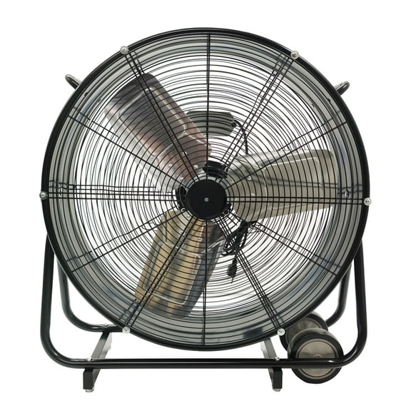 INTSUPERMAI 24 Inch Industrial Drum Fan Portable Exhaust Ventilation Fan