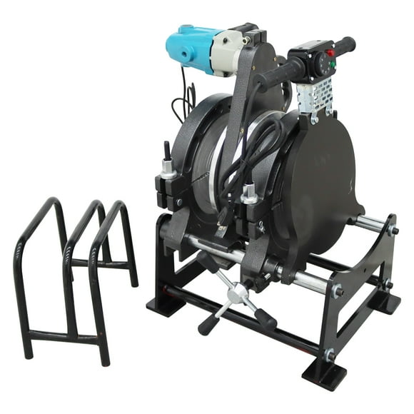 INTSUPERMAI 3.54"-9.84" Electric Pipe Fusion Welder Tube Butt Fusion Welding Machine 2 Clamps for PP PE PB PVDF Pipe