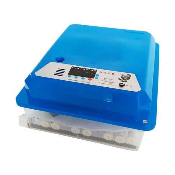INTSUPERMAI 36 Eggs Digital Egg Incubator Automatic Poultry Hatcher Temperature Control 110V