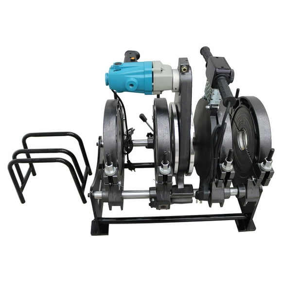 INTSUPERMAI 4 Clamps Pipe Fusion Welder PE PP PB PVDF Plastic Tube Welding Machine 3.5-9.8