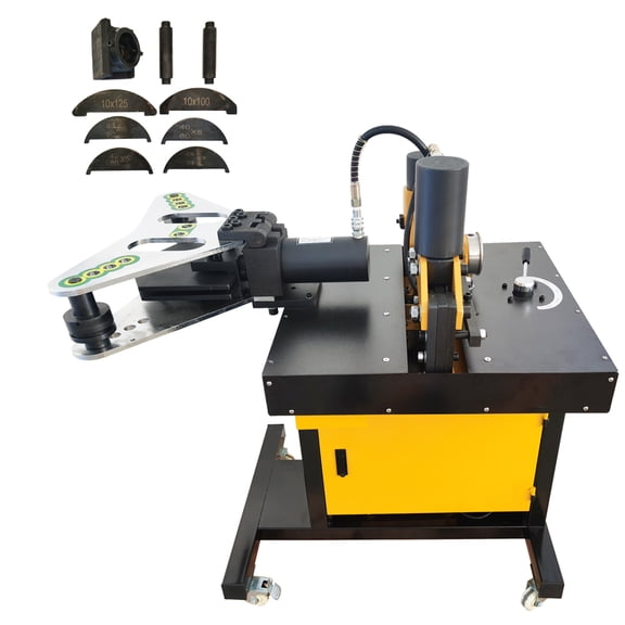 INTSUPERMAI 4 in 1 Electric Hydraulic Busbar Processor Cutting Bending Hole Punching Machine