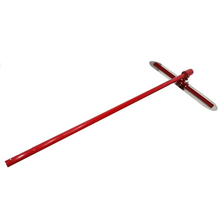INTSUPERMAI 47.2"*5.9" Concrete Surface Smooth Pusher Cement Finish Trowel Leveling Mason Tool