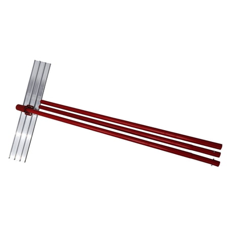 INTSUPERMAI 47.2"*7.8" Concrete Surface Smooth Pusher Cement Finish Trowel Leveling Mason Tool