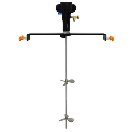 INTSUPERMAI 50 Gallon Tank Barrel Mixer Pneumatic Bracket Paint Mixer