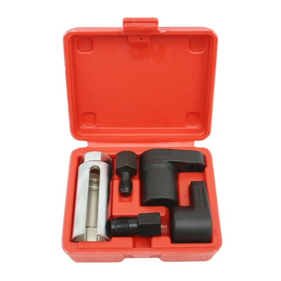 INTSUPERMAI 5pcs Automotive Oxygen Sensor Socket Removal Tool Wrench and Thread Chaser Set