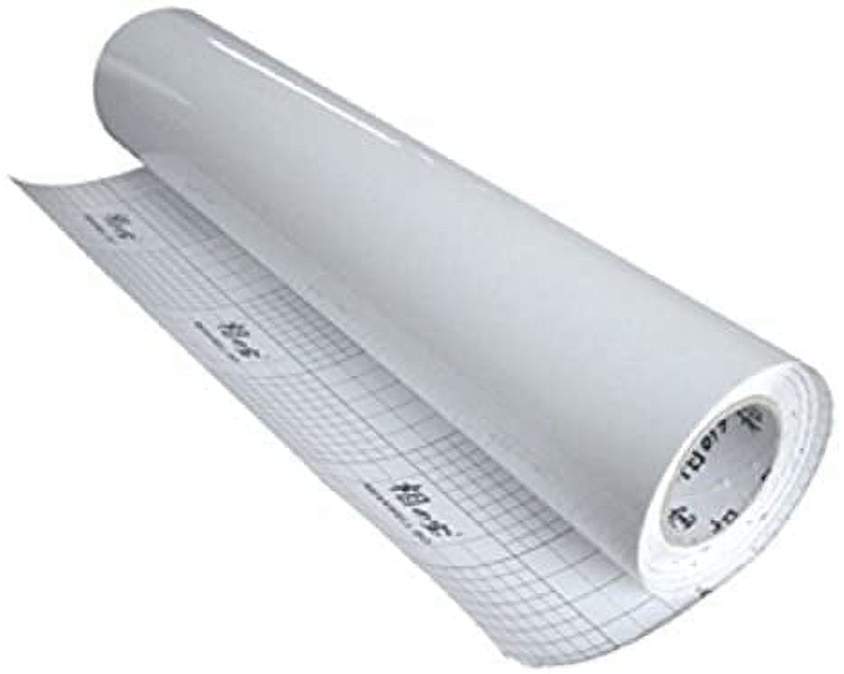 INTSUPERMAI 93Ftx25" 3Mil Cross Effect Paper Adhesive Glue Cold Roll Laminating Film