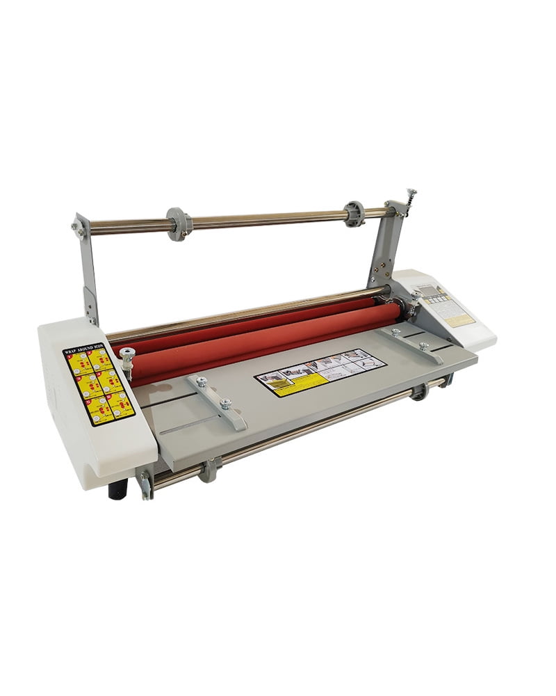 INTSUPERMAI A2 Hot Cold Roll Laminator Double Side Thermal Laminator with 2 Rollers Film