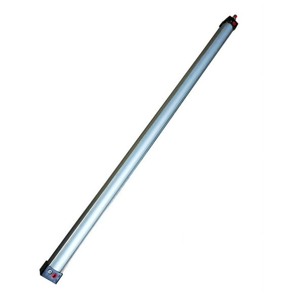 INTSUPERMAI Air Cylinder Pneumatic Standard Cylinder Single Rod Dual Action SC 40*1000 Aluminum Alloy Adjustable Magnetic Bore:1.5" Stroke:40"