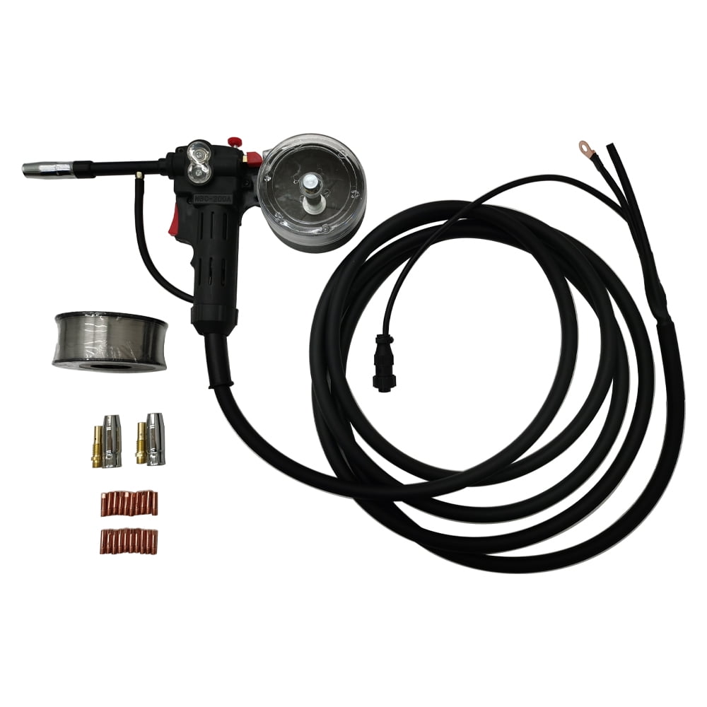 INTSUPERMAI Aluminum Spool Gun Miller 210 Spoolmate 3035 16ft Cable Mig Torch Welding Gun