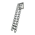 thumbnail image 1 of INTSUPERMAI Attic Loft Ladder Wall Mounted Folding Stairs 9.8ft Height Alloy Black, 1 of 7