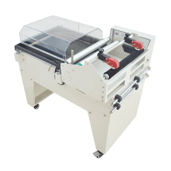 INTSUPERMAI Automatic 2 in1 Heat Shrink Packaging Machine Thermal Shrink Sealing and Cutting Machine PVC POF Film Wrapping Machine FM5540