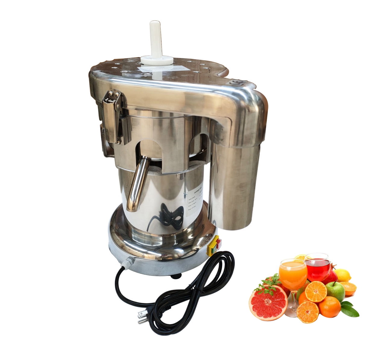 INTSUPERMAI Automatic Centrifugal Juicer Machine Stainless Steel Juice Extractor