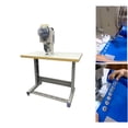 thumbnail image 1 of INTSUPERMAI Automatic Grommet Machine Eyelet Punching Machine 10mm with Desk, 1 of 9