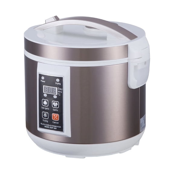 INTSUPERMAI Black Garlic Fermenter Fermentation Box Organic Garlic Maker Three-dimensional Heating Automatic Homemade Brown 5L
