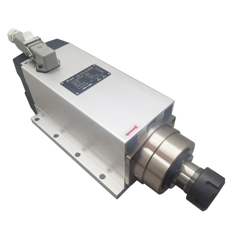 Intsupermai CNC Milling Machine Spindle Motor 6000w 220v Fan Cooling Spindle