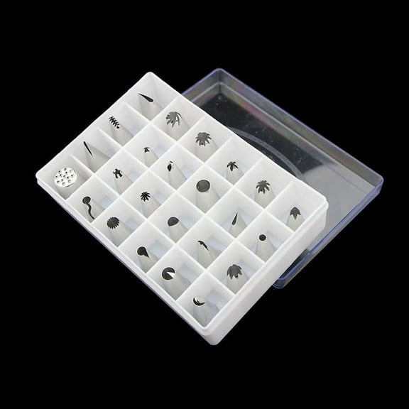 INTSUPERMAI Cake Decorating Tip Set 24-Pieces