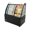 thumbnail image 1 of INTSUPERMAI Commercial 47" Refrigerated Cake Showcase Bakery Fruit Cooling Cabinet Defrost Floor-Standing 220V, 1 of 9