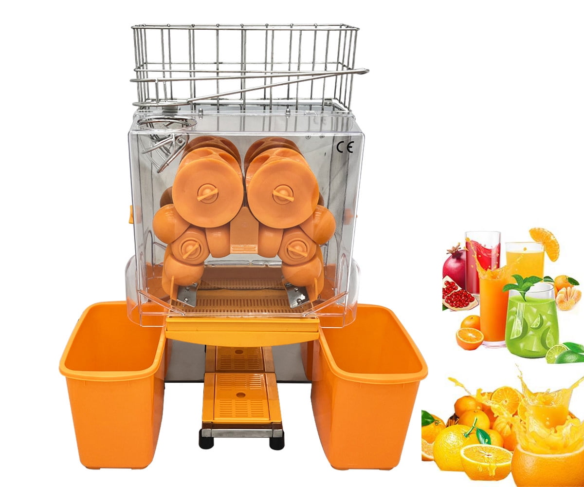 INTSUPERMAI Commercial Automatic Orange Juicer Machine Fruit Juice Extractor