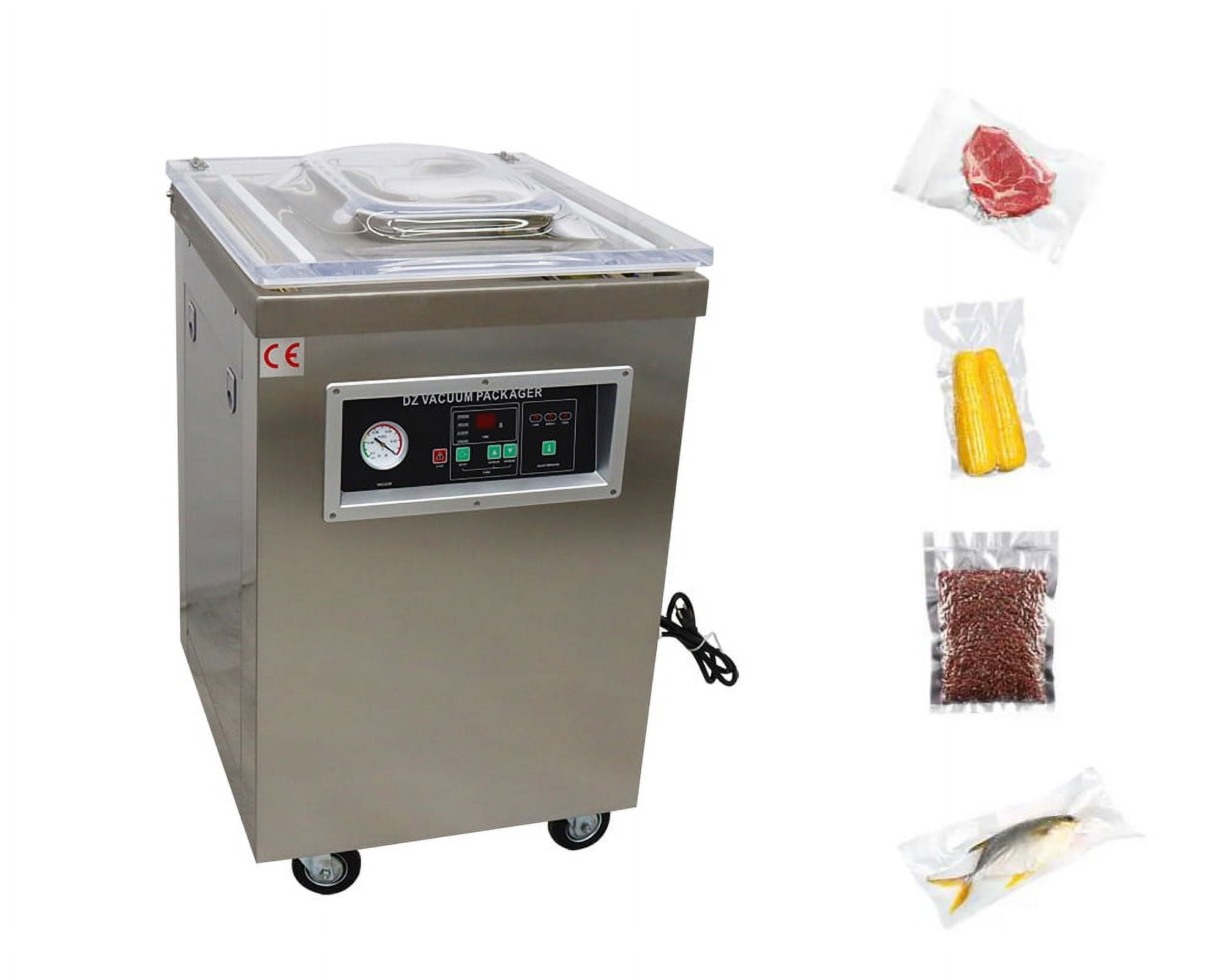 INTSUPERMAI DZ-500 Single Chamber Vacuum Packaging Machine Automatic Vacuum Sealer