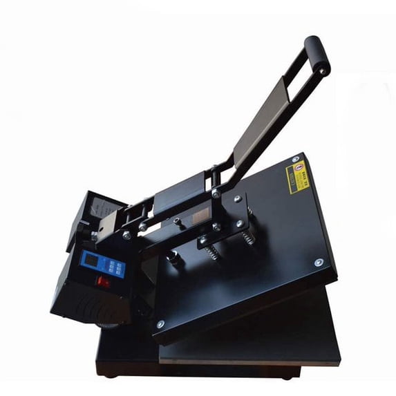 INTSUPERMAI Digital 15*15" Flat Heat Press Machine T-shirt Transfer Sublimation for Cloth Clamshell Garment Printing