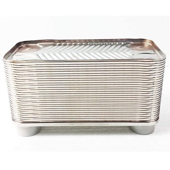 INTSUPERMAI Domestic Hot Water Exchanger 20 Plate Brazed Heat Exchanger