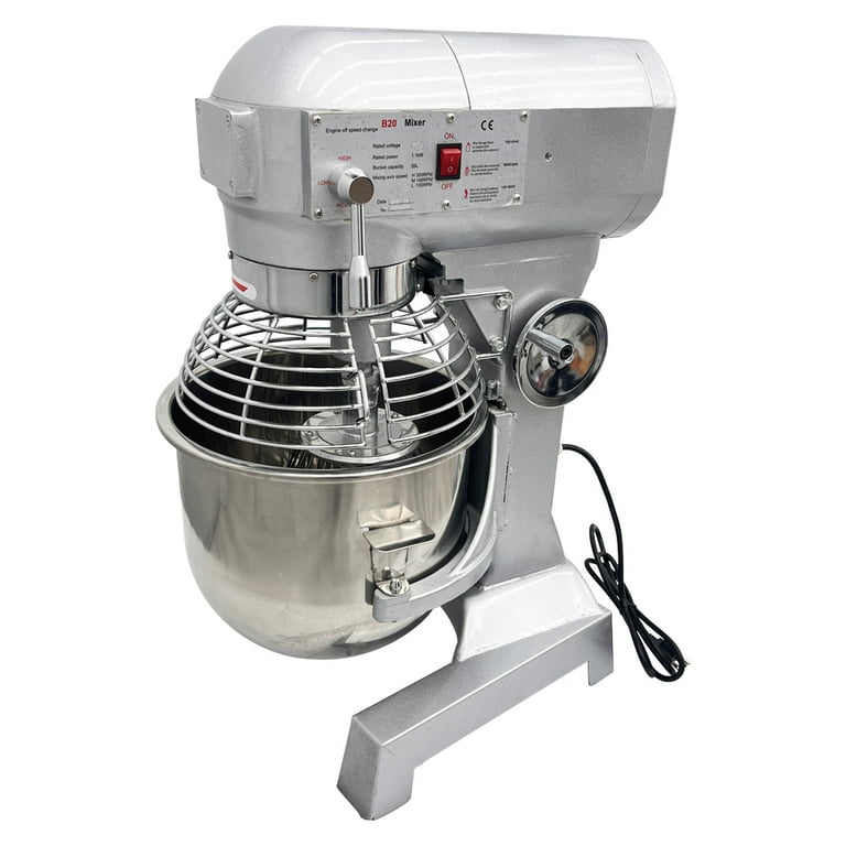 INTSUPERMAI Electric 20L Spiral Dough Mixer Flour Dough Kneader