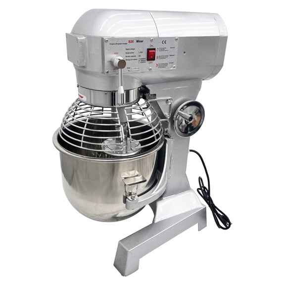 INTSUPERMAI Electric 20L Spiral Dough Mixer Flour Dough Kneader Stainless Steel
