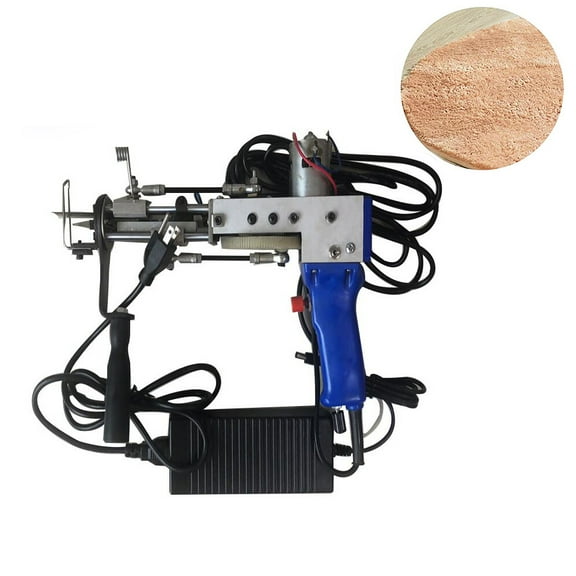 INTSUPERMAI Electric Carpet Tufting Gun Portable Carpet Weaving Gun Cut Pile Type