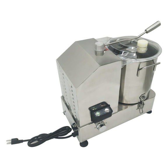 INTSUPERMAI Electric Food Processing Machine Vegetable Chopper Meat Cutter Stuffing Mixer 12L