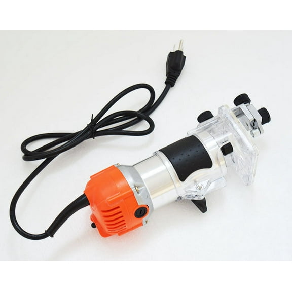 INTSUPERMAI Electric Hand Trimmer Wood Edge Wood Router Trimmer Router Tools for Woodworking Engraving Drilling Tools
