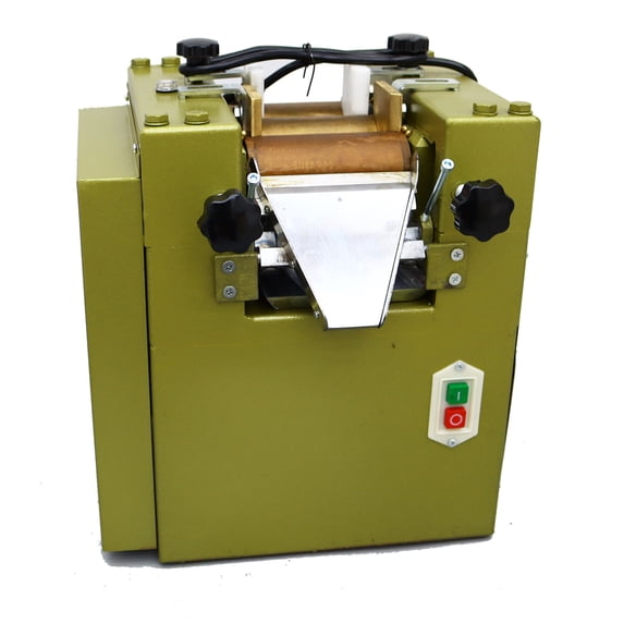 INTSUPERMAI Electric Pigment Grinding Machine Three Roll Mill Machine Yellow 220V