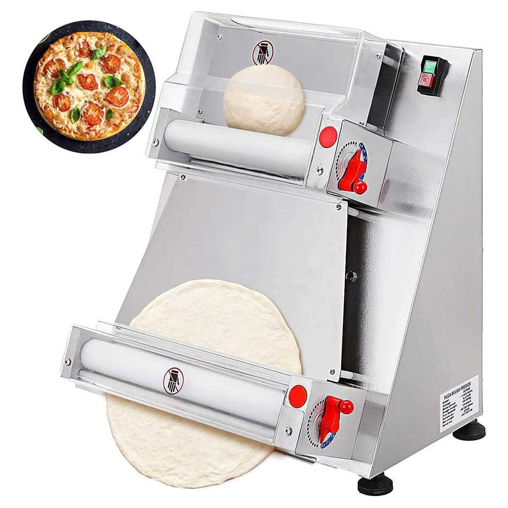 INTSUPERMAI Electric Pizza dough roller sheeter pizza base making ...