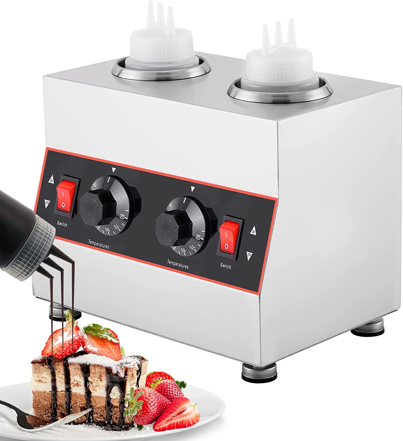 Sauce Warmer Commercial Chocolate Warming Machine Stainless Steel Electric  Soy Jam Heater Filling Machine 1/2/3 Bottles 110V220V - AliExpress