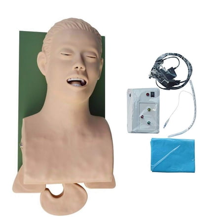 INTSUPERMAI Endotracheal Intubation Training Manikin Airway Management Simulator Model