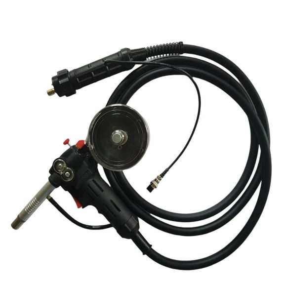 INTSUPERMAI Euro Adpator MIG Welder Spool Gun Wire Feed With 9.8Ft Cables