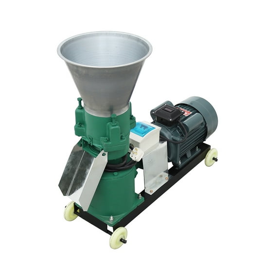 INTSUPERMAI Farm Animal Feed Pellet Mill Machine 6MM 220V Chicken Duck Poultry Raise 200KG/H