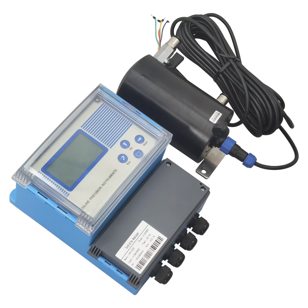 INTSUPERMAI FlowThrough Online Turbidity Meter Turbidimeter with