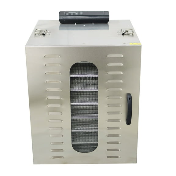 INTSUPERMAI Food Dehydrator Fruit Drying Oven Commercial Vegetable Dryer Machine 16 Layers