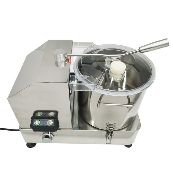 INTSUPERMAI Food Processing Machine ElectricVegetable Chopper Meat Cutter Stuffing Mixer 9L