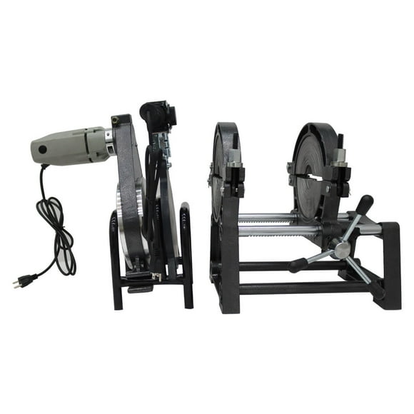 INTSUPERMAI HDPE Thermofusion Welding Machine Manual Butt Fusion Machine Pipe Butt Welders 63-200mm 2 Clamps