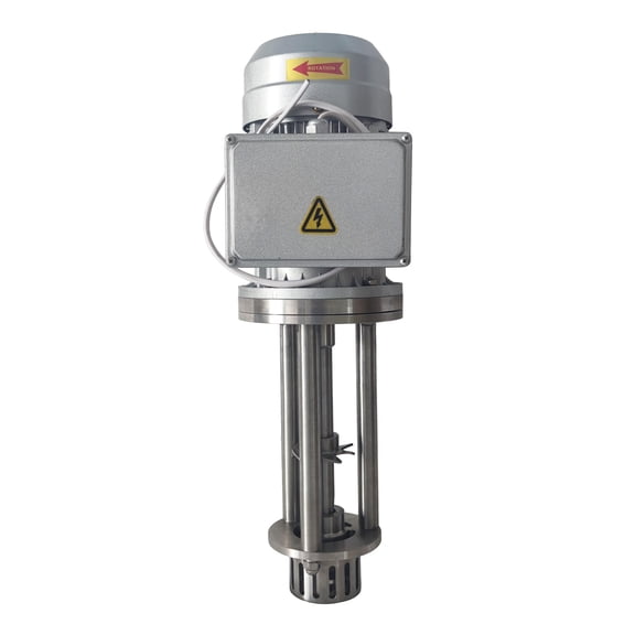 INTSUPERMAI High Speed Shear Batch Disperser Emulsifier Dispersion Blender Mixer 220V 1.5KW